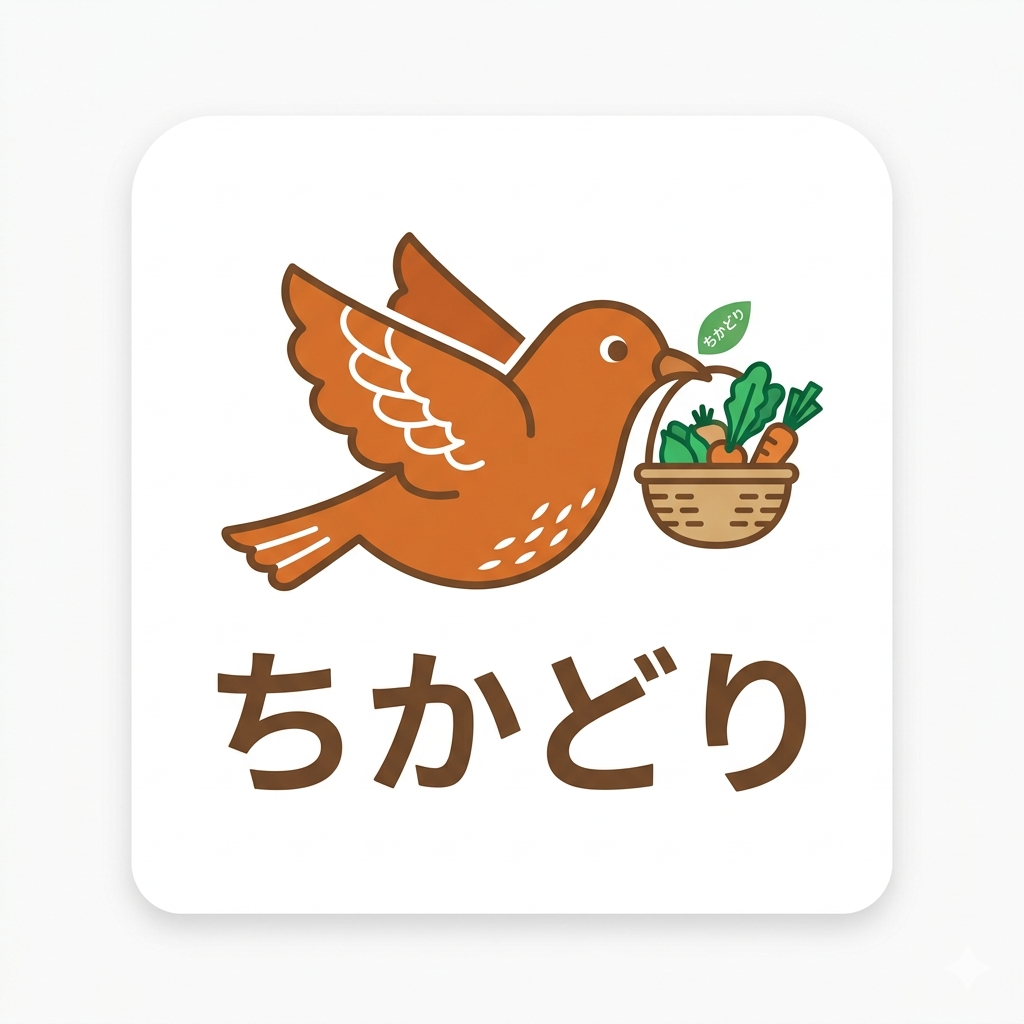 ちかどり ロゴ